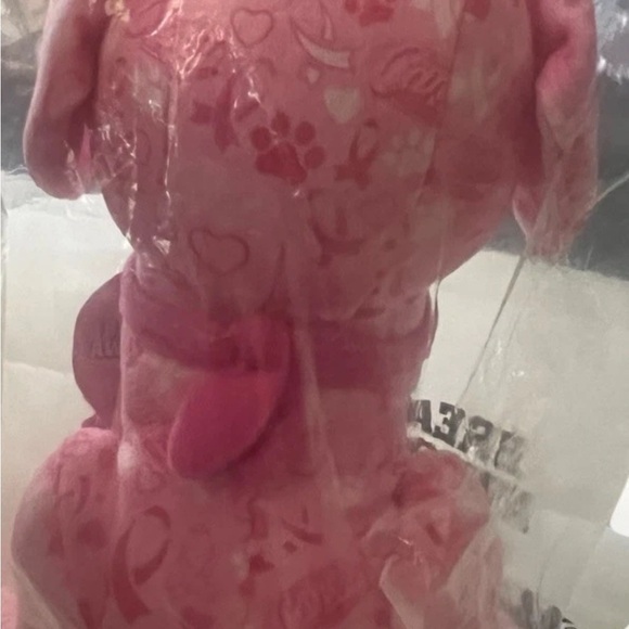 Raising Canes Limited Edition Breast Cancer Awareness Puppy Plush - Picture 3 of 5